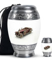 Car Theme Large Urn With 1 Keepsake Urn