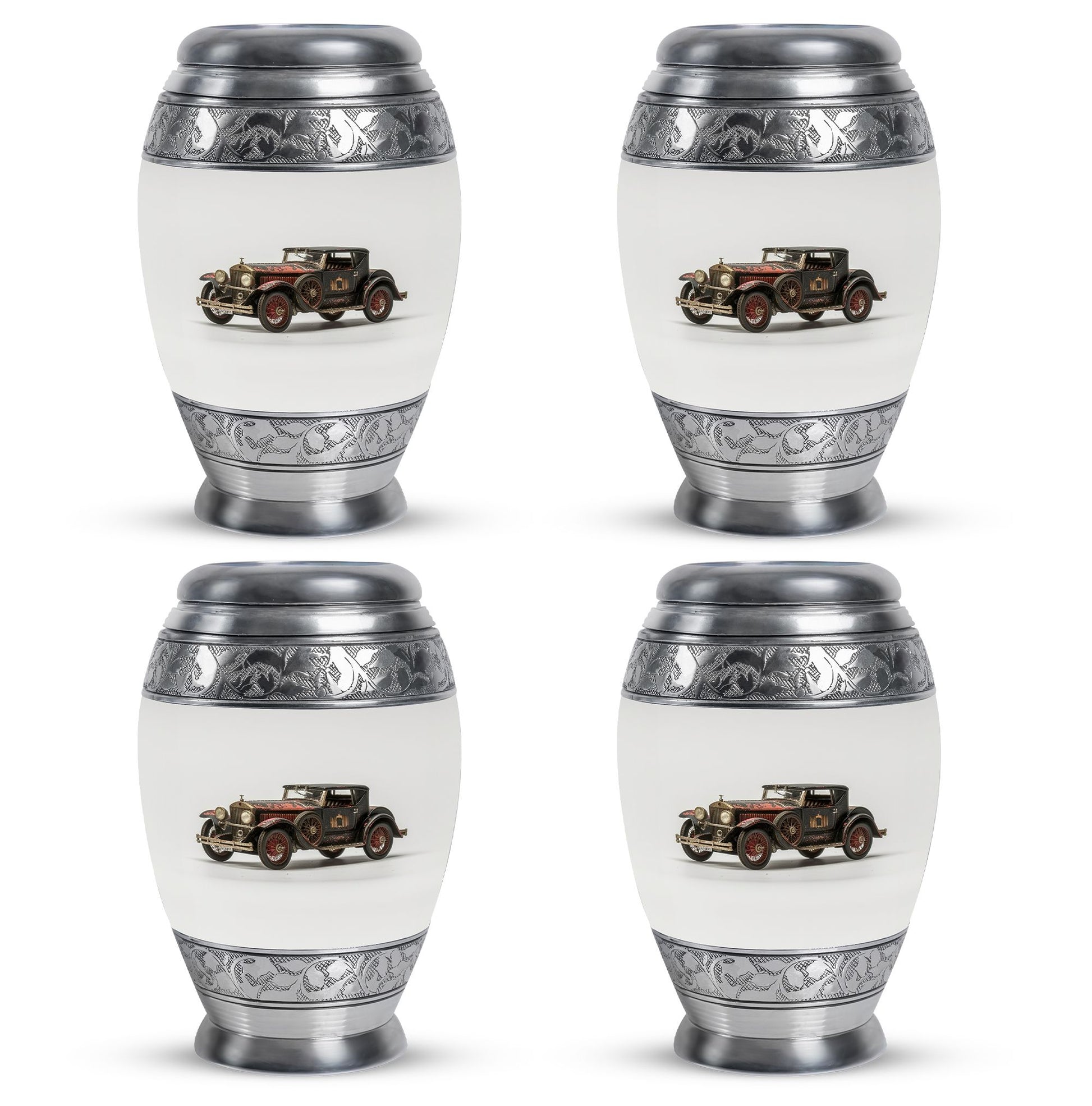 Car Theme 3 Inch Keepsake Pack of 4