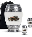 Car Theme Large Urn With 2 Keepsake Urn