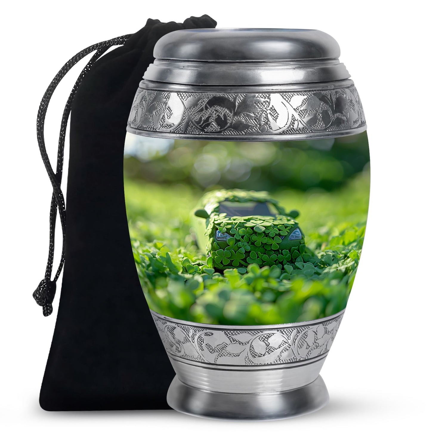 Car Theme Large Urn 10 Inch