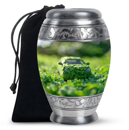 Car Theme Large Urn 10 Inch