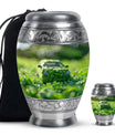 Car Theme Large Urn With 1 Keepsake Urn