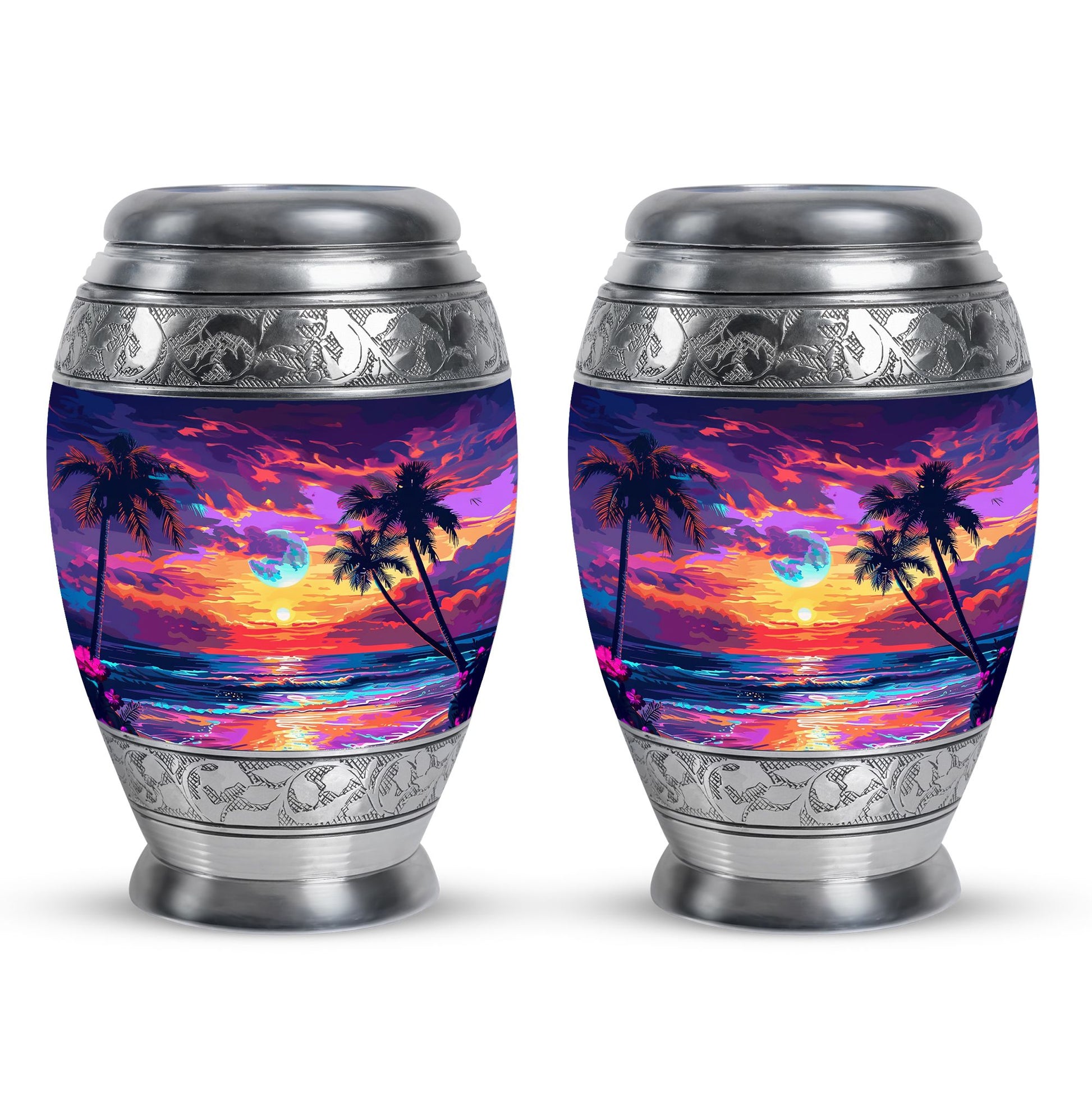 Sunset Theme 3 Inch Keepsake Pack of 2