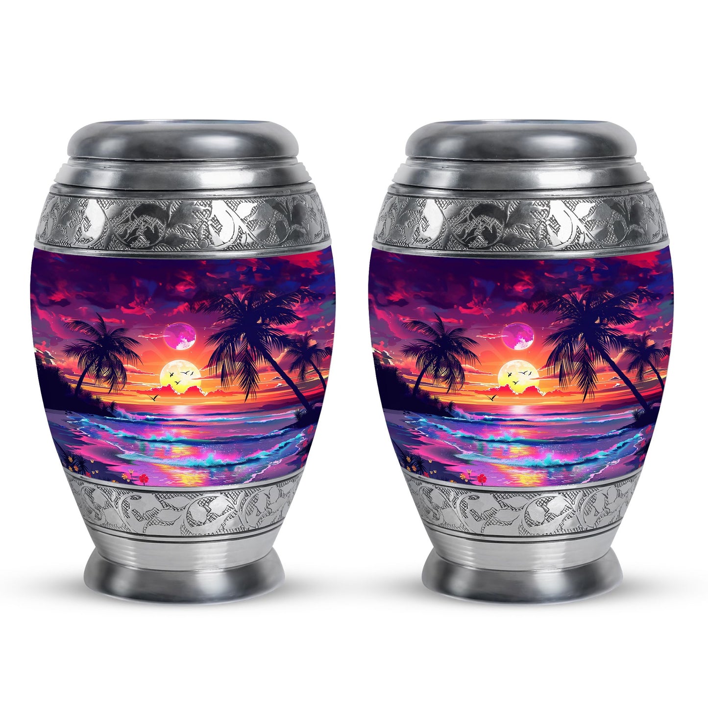 Sunset Theme 3 Inch Keepsake Pack of 2