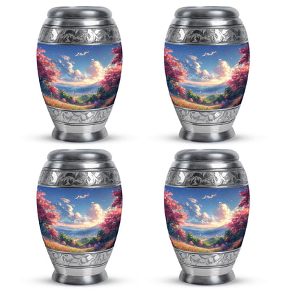 Sunset Theme 3 Inch Keepsake Pack of 4