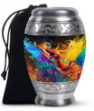 Dragon Theme Large Urn 10 Inch