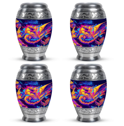 Dragon Theme 3 Inch Keepsake Pack of 4
