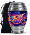 Dragon Theme Large Urn 10 Inch