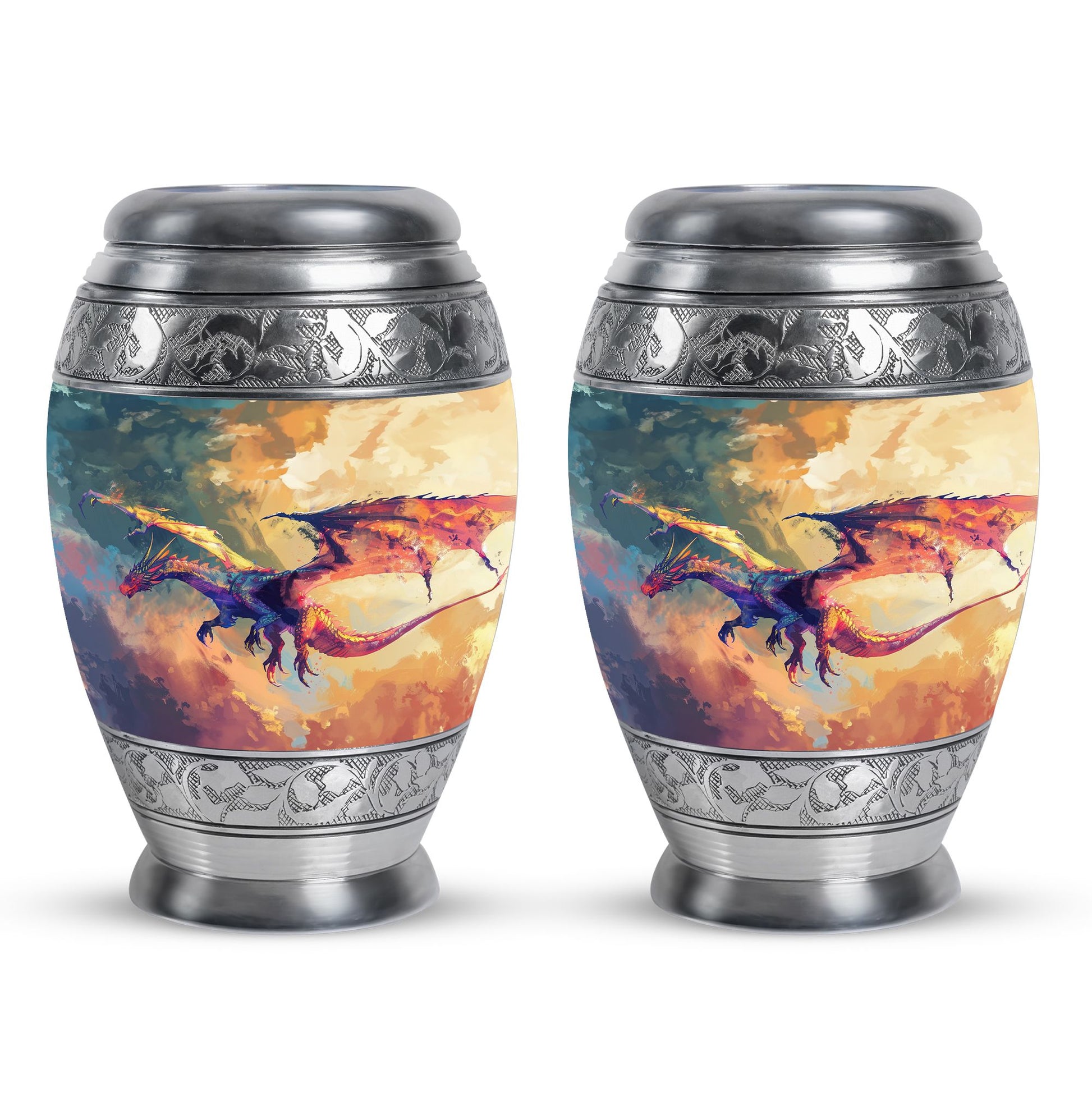 Dragon Theme 3 Inch Keepsake Pack of 2