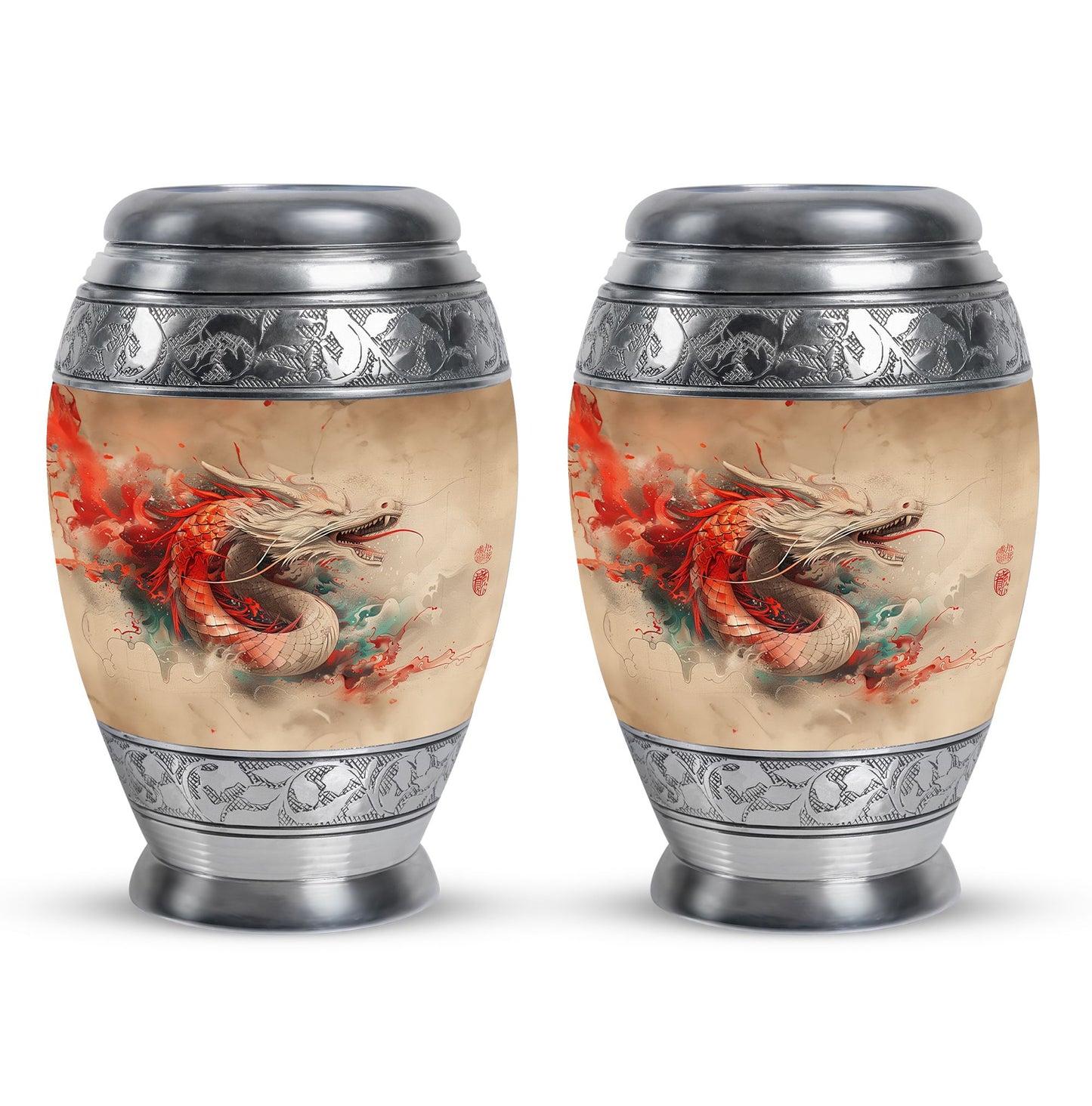 Dragon Theme 3 Inch Keepsake Pack of 2