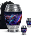 Dragon Theme Large Urn With 2 Keepsake Urn