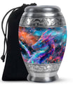 Dragon Theme Large Urn 10 Inch