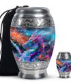 Dragon Theme Large Urn With 1 Keepsake Urn