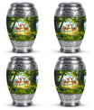 Deer Theme 3 Inch Keepsake Pack of 4