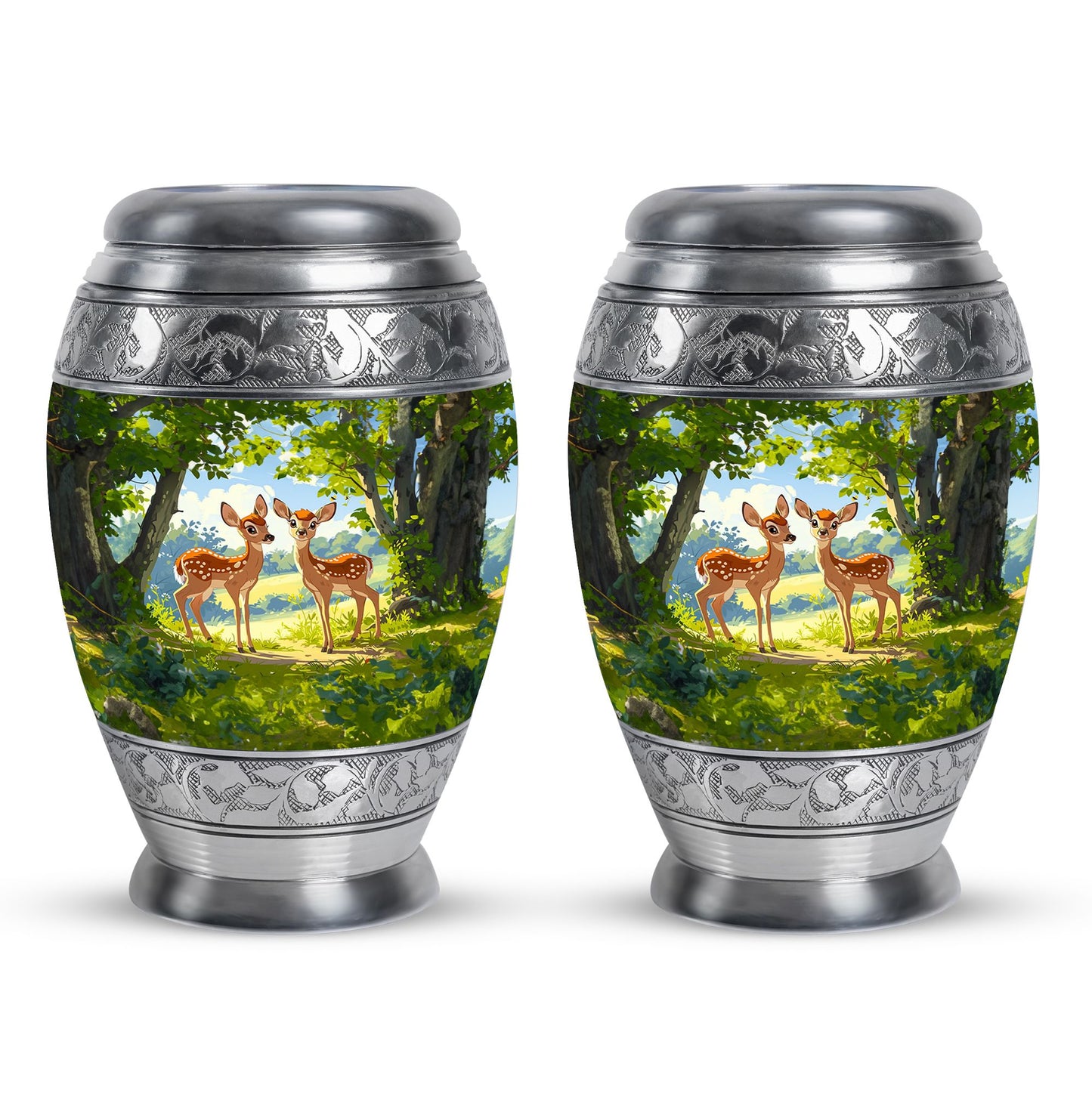 Deer Theme 3 Inch Keepsake Pack of 2