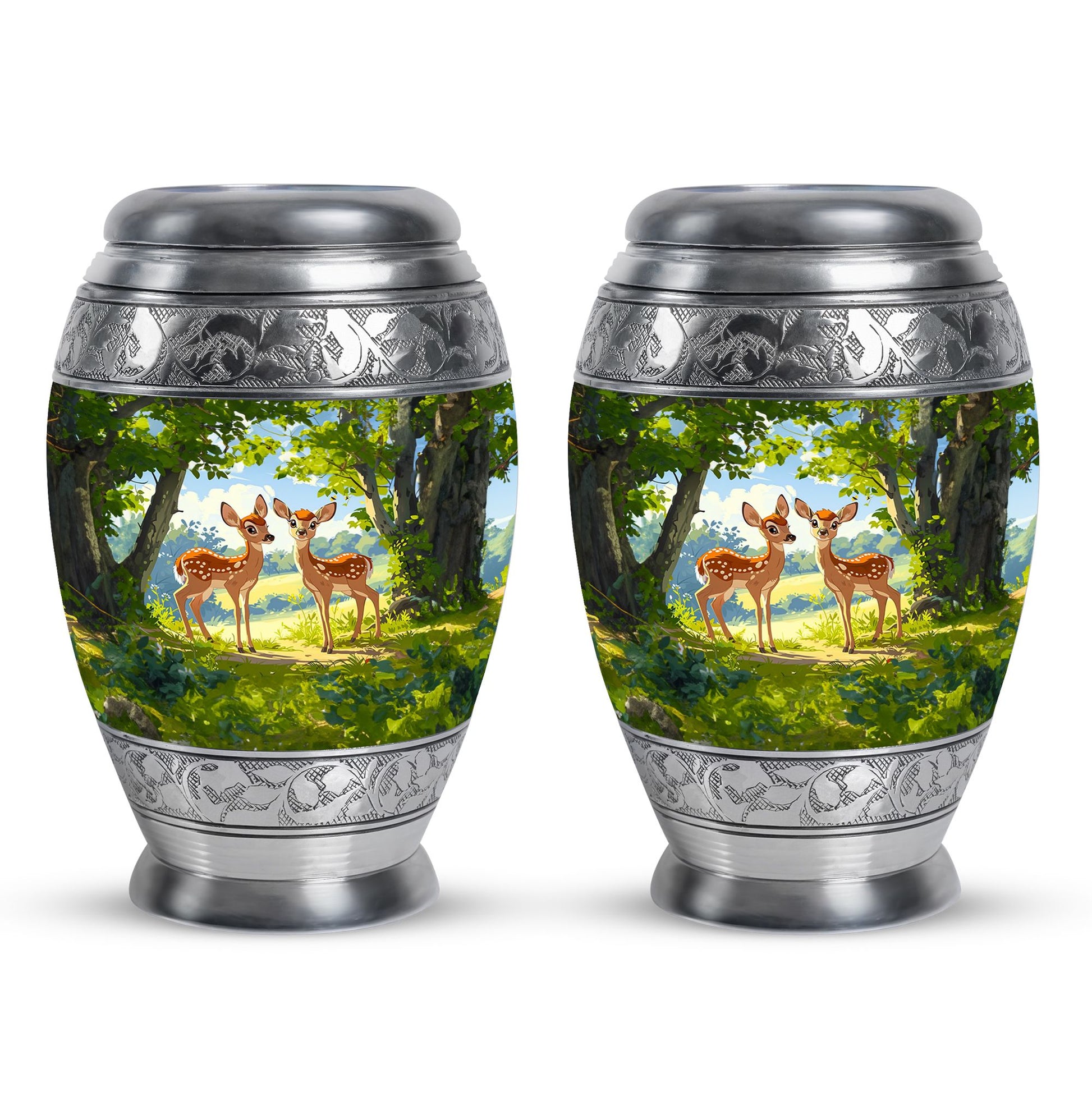 Deer Theme 3 Inch Keepsake Pack of 2