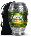 Deer Theme Large Urn 10 Inch