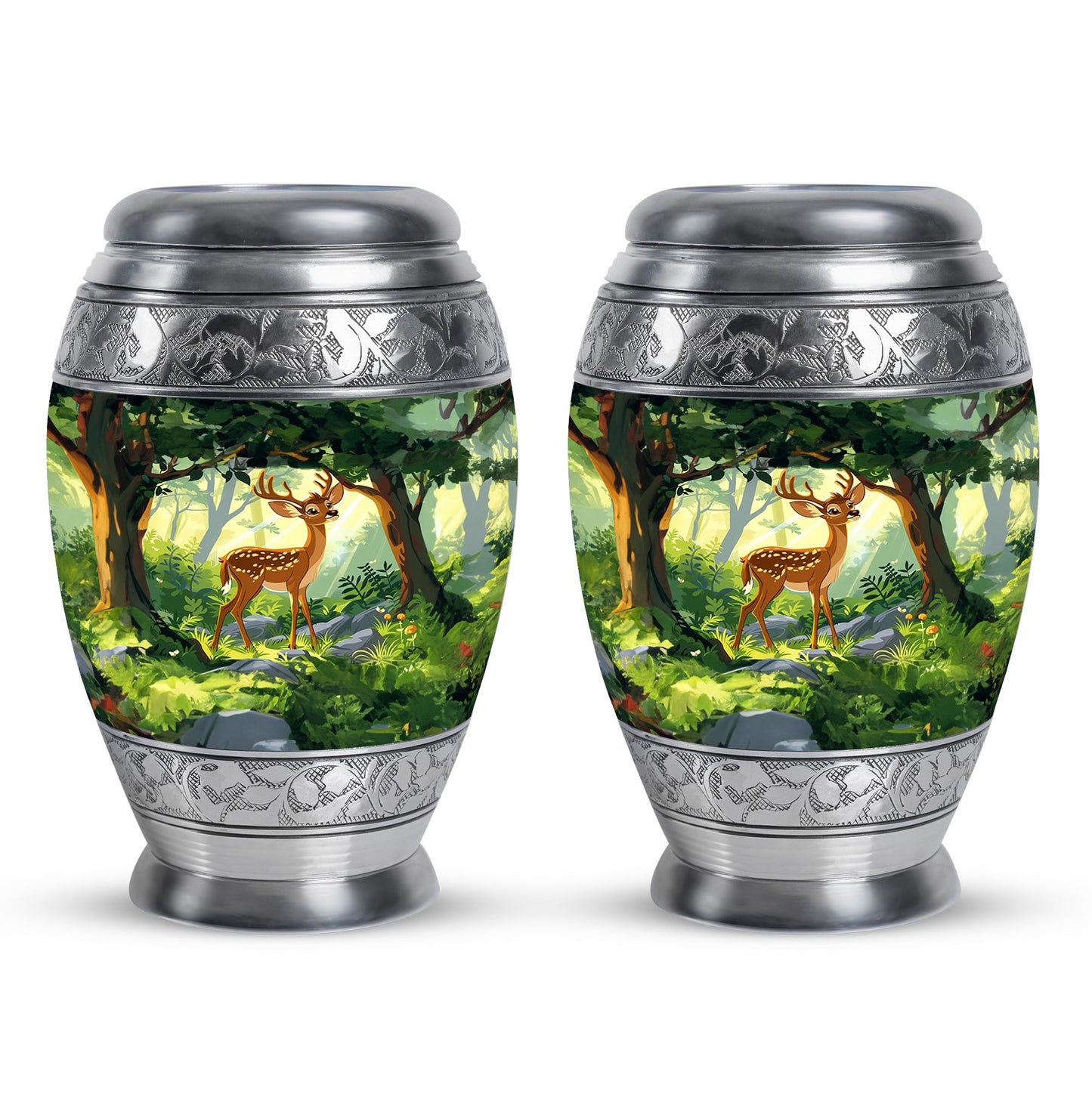 Deer Theme 3 Inch Keepsake Pack of 2