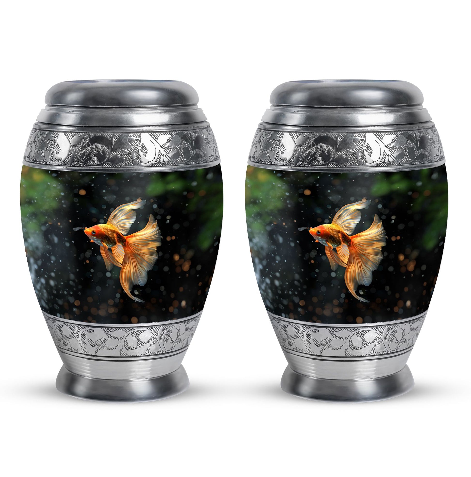 Fish Theme 3 Inch Keepsake Pack of 2