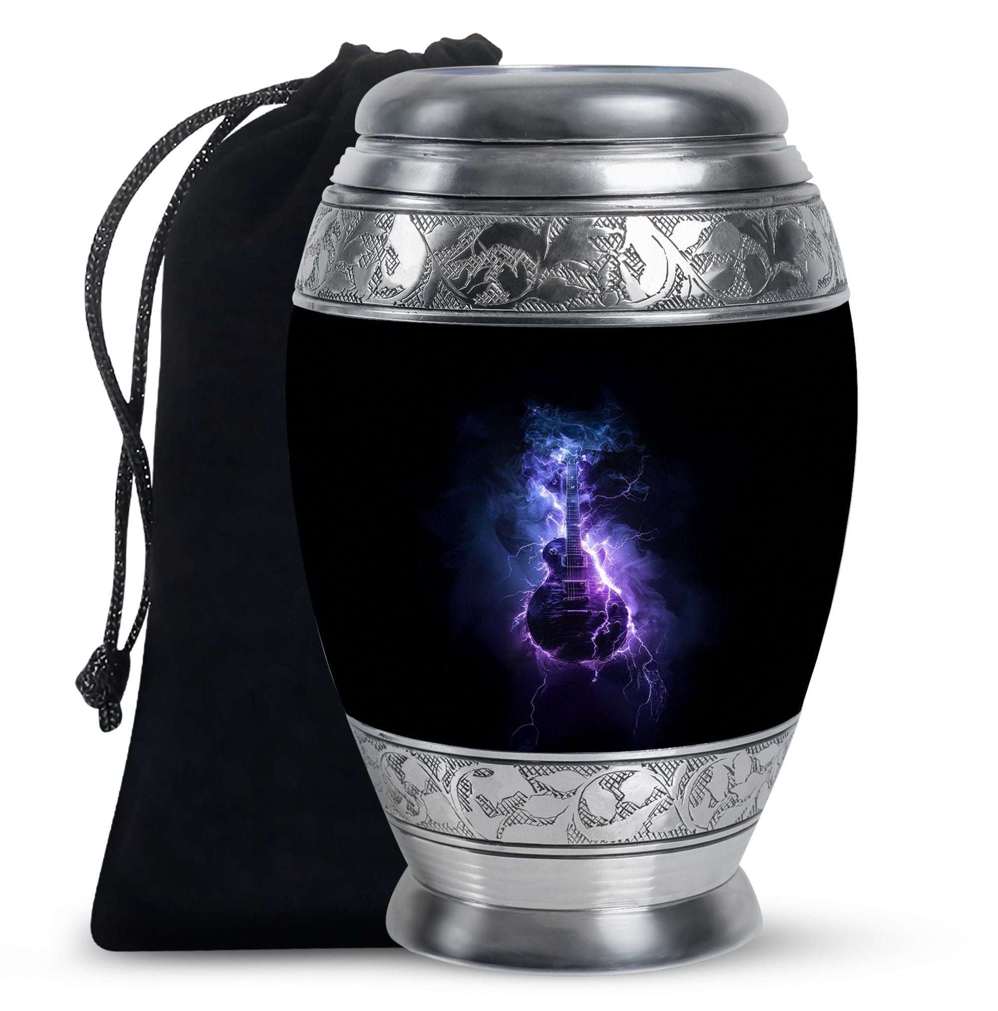 Rock Guitar Cremation Urn – Urns For Ashes Adult Male Large