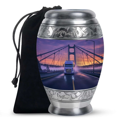 Truck Urn Burial Urns For Humans – Trucker Memorial Ashes Keepsake