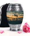 Military Veteran Cremation Urn for Adults - Army Memorial Keepsake Urns For Ashes