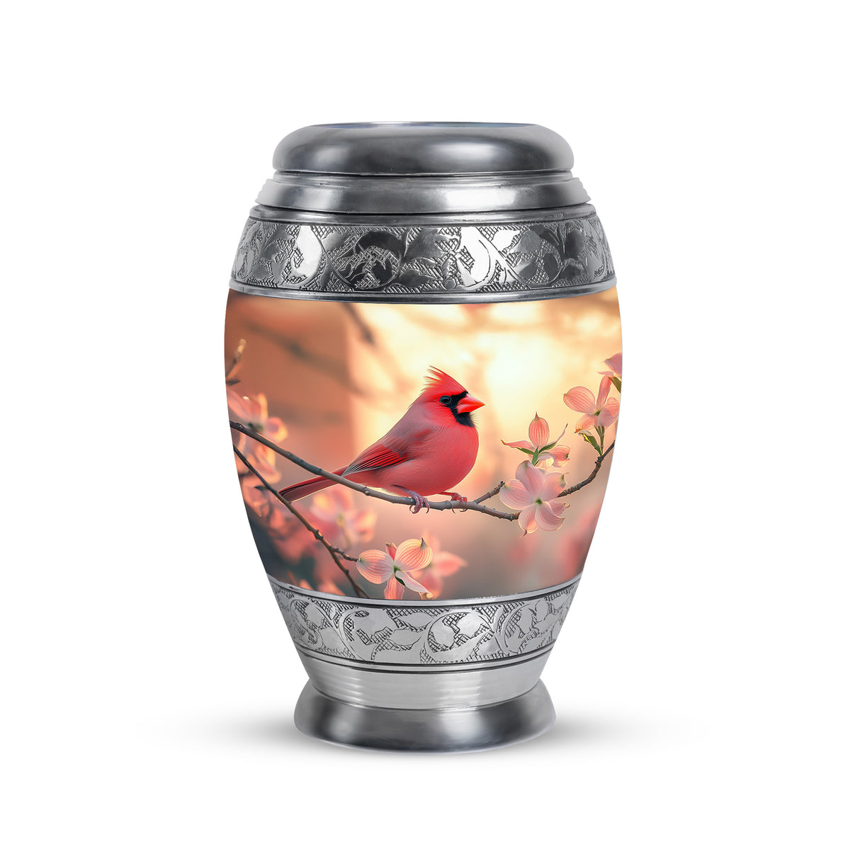 Blessed Cardinal Cremation Urns for Human Ashes - Gold - Yatskia