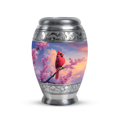 Personalized Blue Cardinal Cremation Urns for Ashes - Enchanting - Yatskia