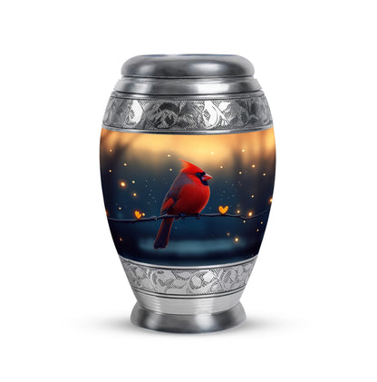 Ethereal Cardinal Memorial Cremation Urns - Gold - Yatskia