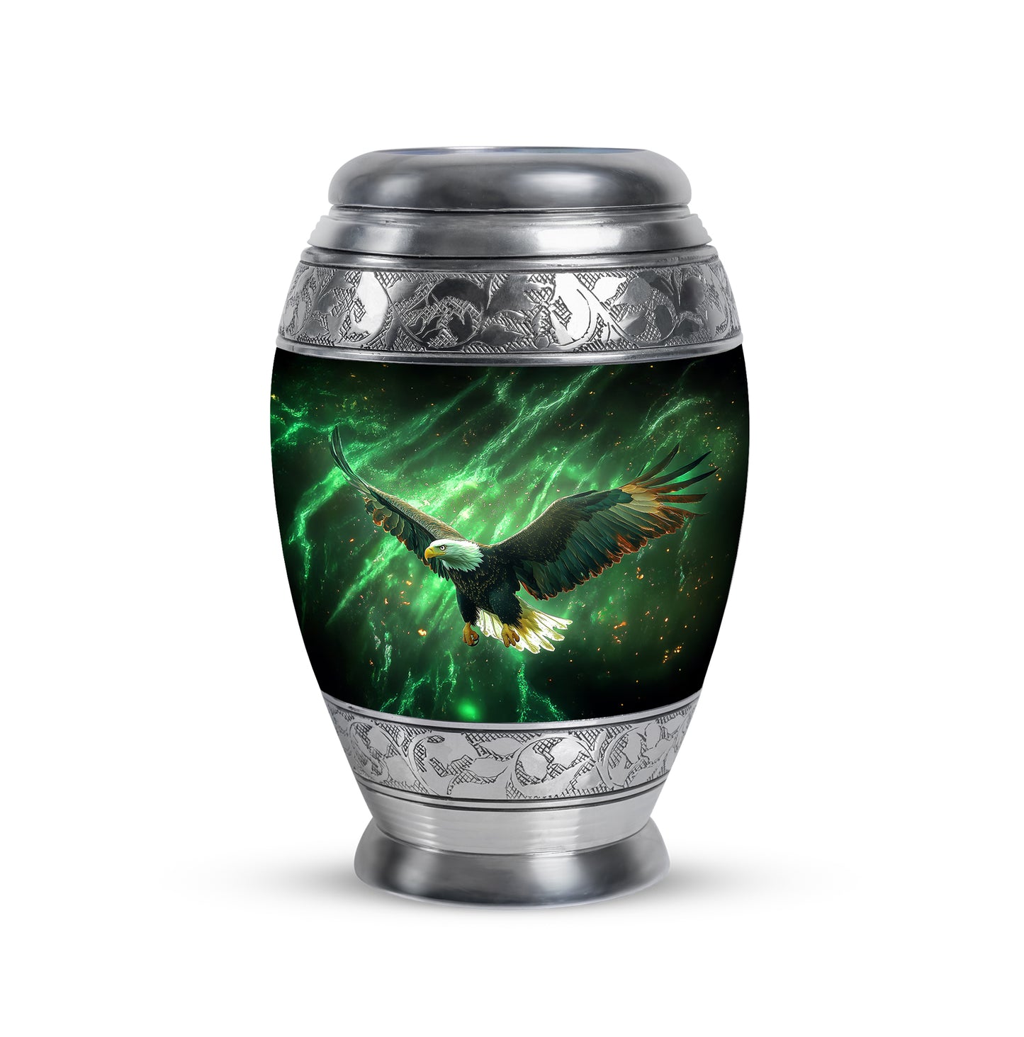 Green Eagle Cremation Urns - Enduring Blessing 10-inch, 200 cu in - Yatskia