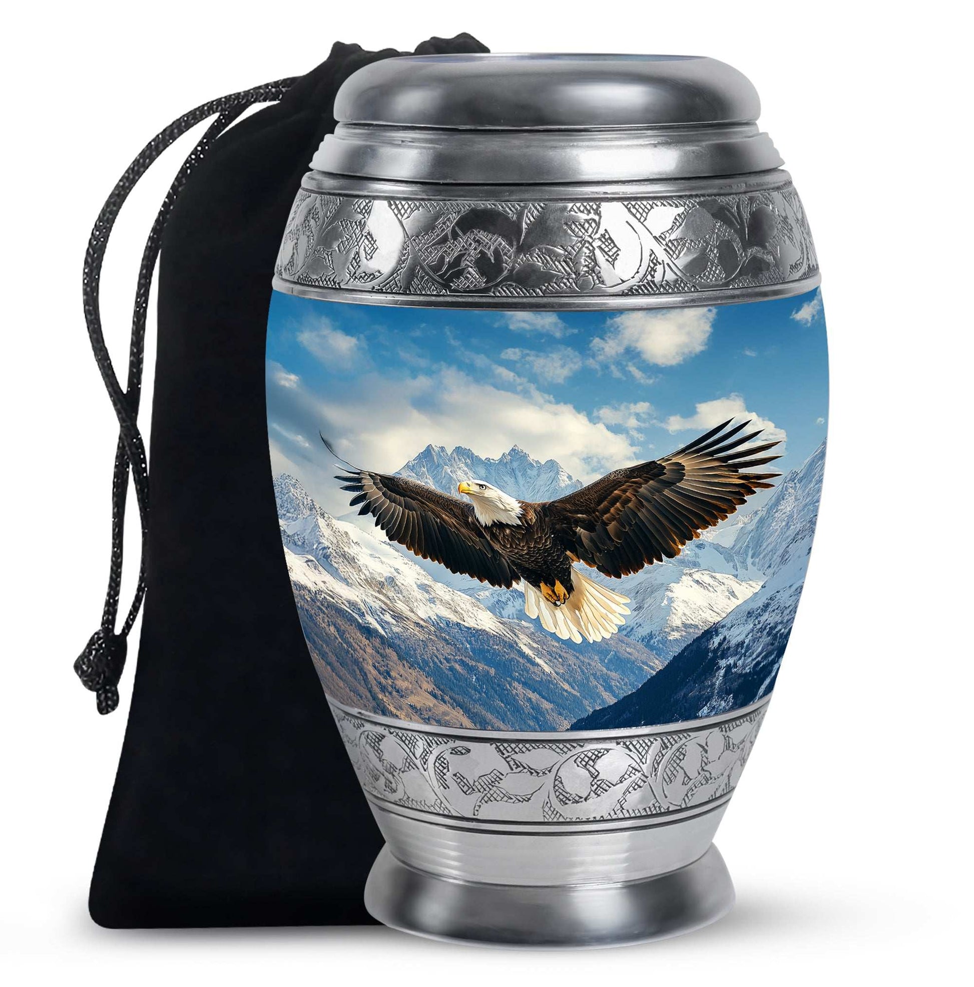 Soaring Eagle Cremation Urn for Adult Human Ashes - Cremation Urns For Funeral Ashes