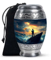 Fisherman Urn for Ashes – Sunset Cremation Urn Adult Large