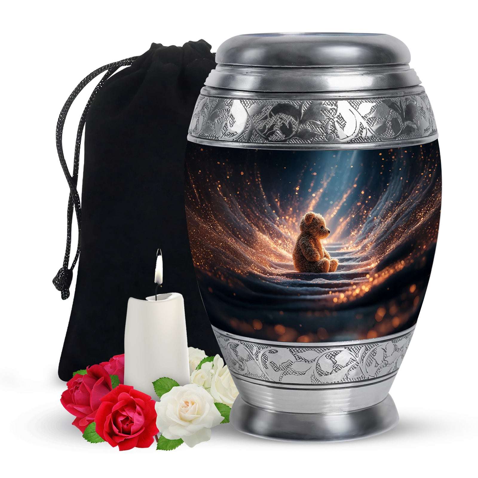 Teddy Bear Cremation Urn - Teddy Bear Ash Urns For Human Male