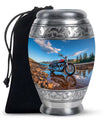 Motorcycle Cremation Urn for Ashes – Biker Tribute Funeral Urns