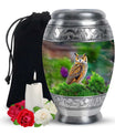 Owl Cremation Urn for Memorial Ceremony – Green Memorial Keepsakes For Ashes