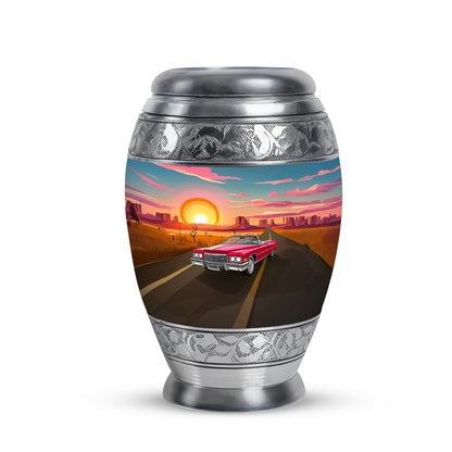 Personalized Eternal Car Cremation Urns - Blue - Yatskia