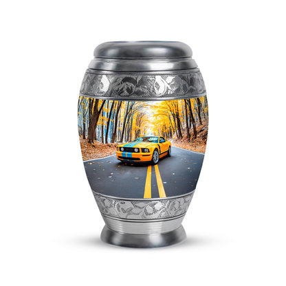 Personalized Car Cremation Urns - Pristine Blue - Yatskia