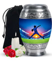 Baseball Memorial Urn For Ashes Adult Male – Sports Memorial Tribute Urn Keepsake