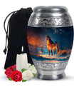 Horse Funeral Urns For Human Ashes – Keepsake Urns For Men Ashes