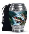 Train Large Cremation Urn for Adult Human Ashes - Men Urns For Human Ashes