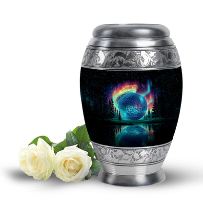 Harmonious Golf Cremation Urns for Human Ashes - Black 10-inch - Yatskia