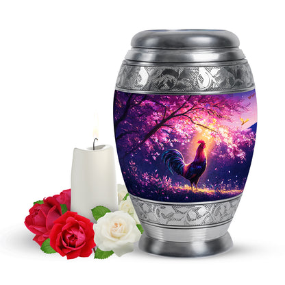 Blessed Hen Cremation Urns for Human Ashes - Pink 10-inch - Yatskia