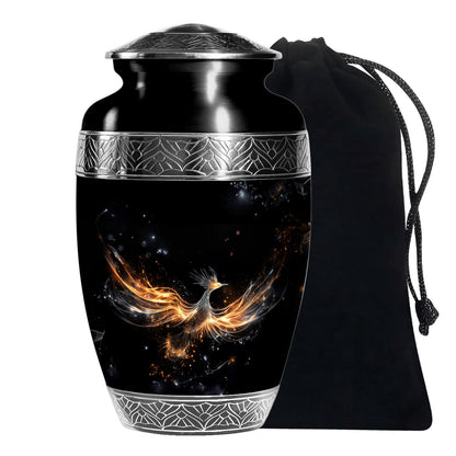 Unique Phoenix Cremation Urn for Men & Women - Urn for Human Ashes