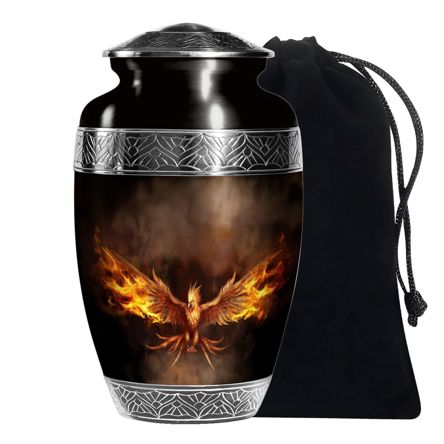 Phoenix Urn for Human Ashes - Elegant Cremation Urn for Man & Woman