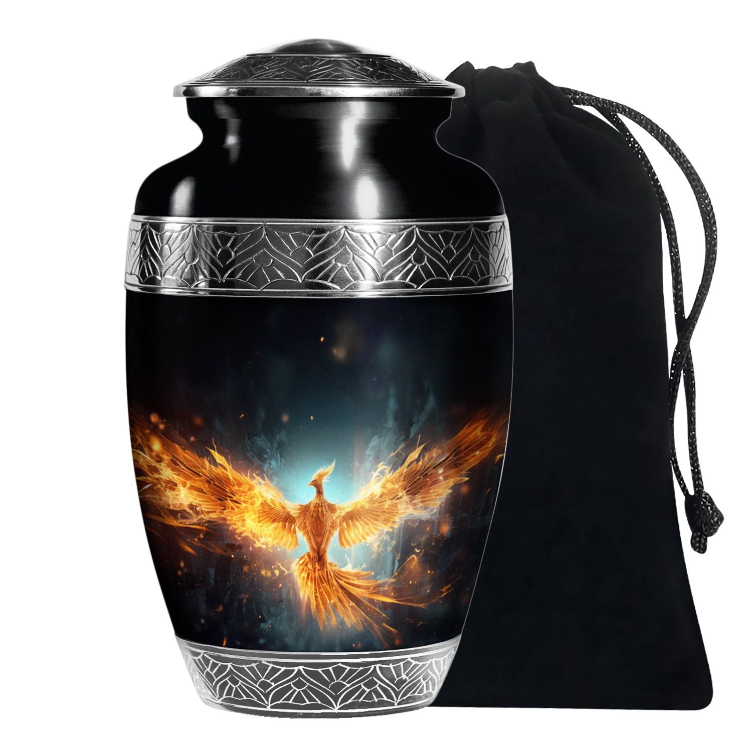 Phoenix Cremation Memorial Urns for Men - Urns for Human Ashes