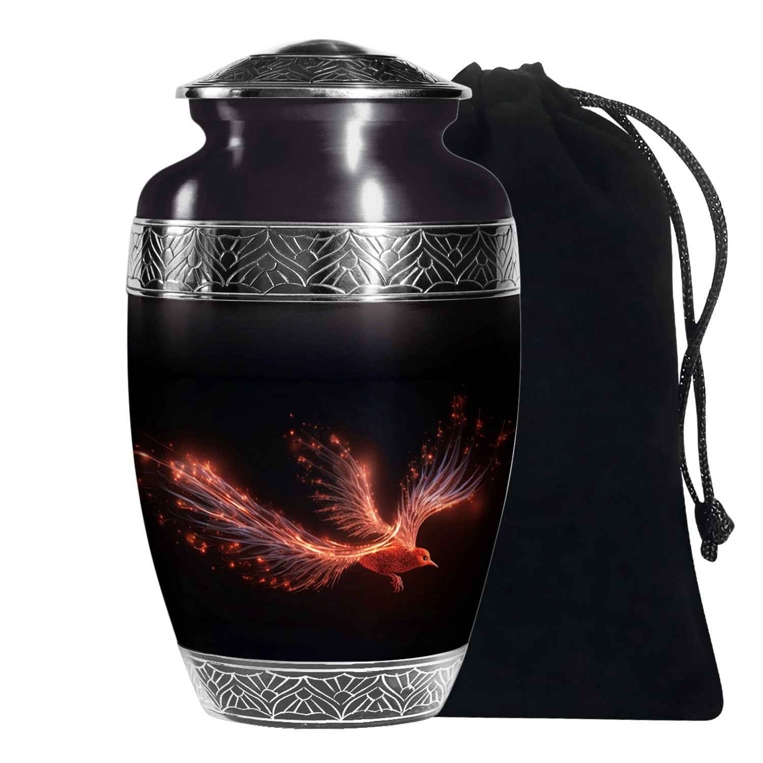 Unique Phoenix Memorial Urn for Men - Urns For Human Ashes