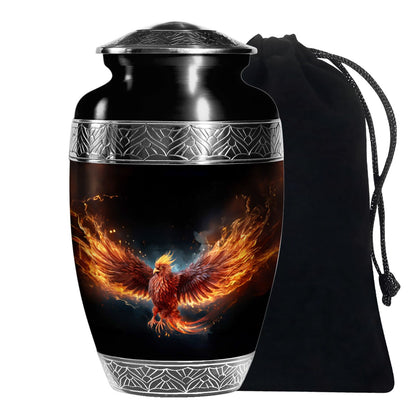 Elegant Phoenix Cremation Urn - Premium Urns for Human Ashes