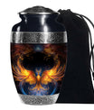 Phoenix Metal Cremation Urn - For loved ones