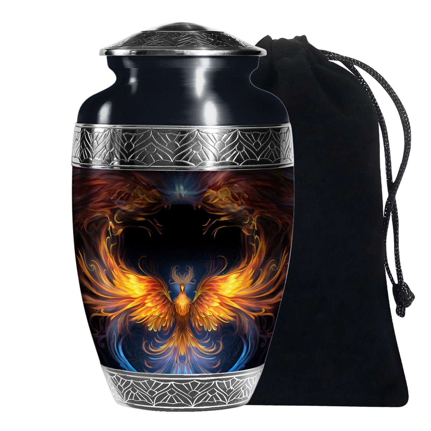 Phoenix Metal Cremation Urn - For loved ones