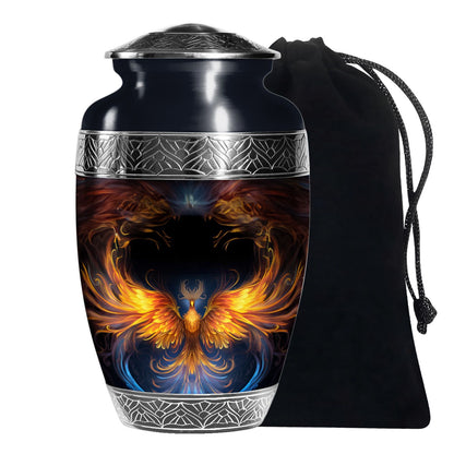 Phoenix Metal Cremation Urn - For loved ones